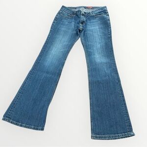 Express Low Rise Boot Cut Jeans Eva